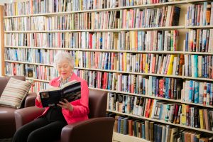 Our beautiful library brings out the bookworm in everyone